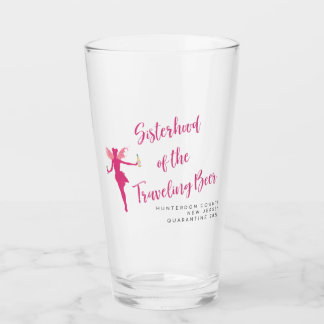Copo De Pint Irmandade da Cerveja Viajante - Hunterdon, NJ