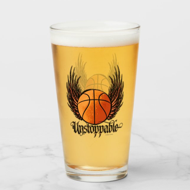 Copo De Pint Isolável (Basquete) (Frente (Preenchido))