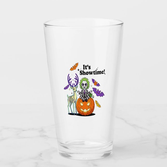 Copo De Pint It�s Showtime Funny Halloween (Frente)
