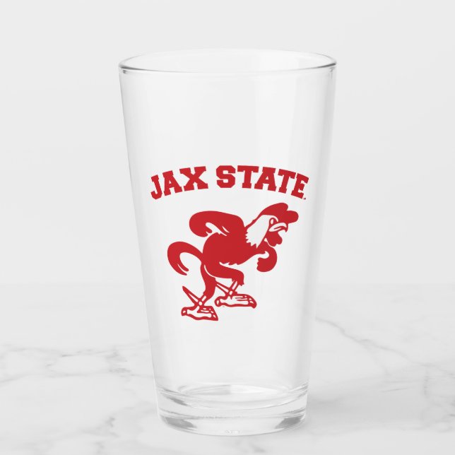 Copo De Pint Jacksonville State University JAX State Gamecocks (Frente)
