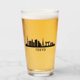 Copo De Pint Japan Cityscape Travel | Tokyo Skyline Silhouette