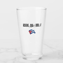 Copo De Pint jarra / vaso con frase cubana