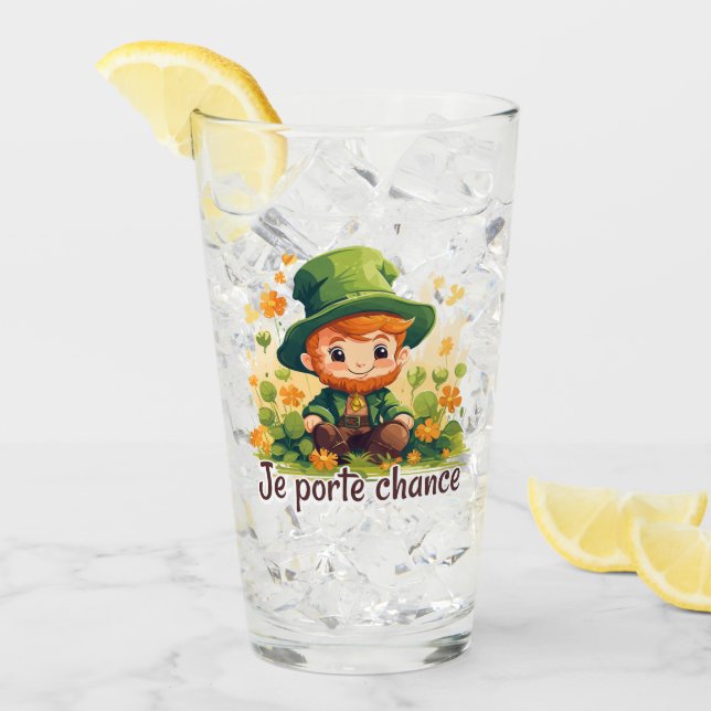 Copo De Pint Je porte chance (Gelo frontal)
