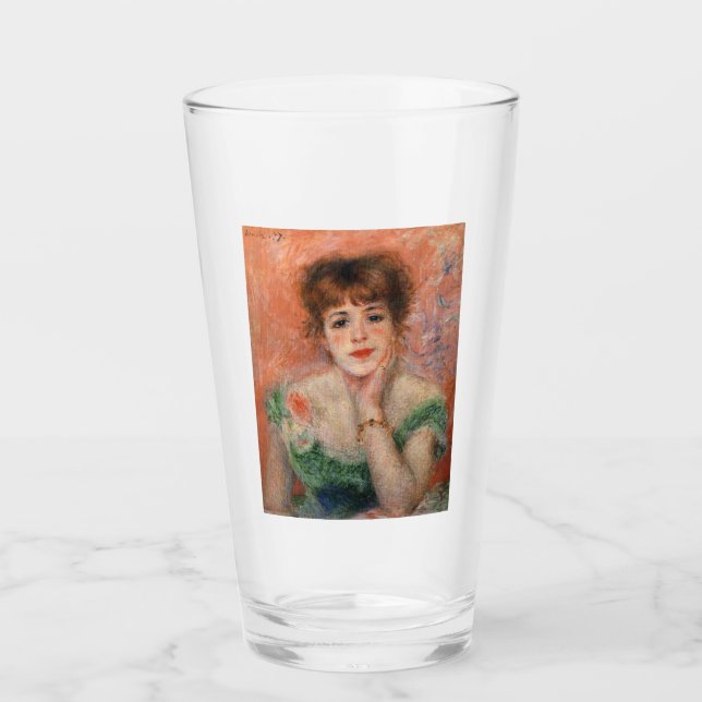 Copo De Pint Jeanne Samary em um Vestido Baixo Pescoço (por Ren (Frente)