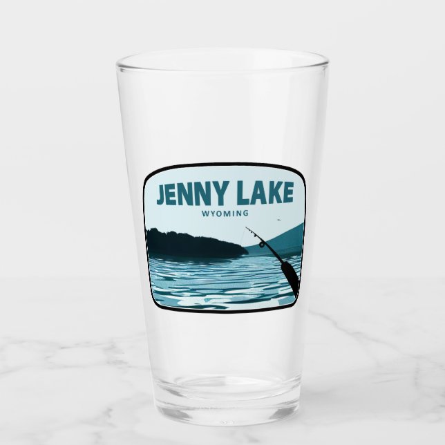 Copo De Pint Jenny Lake Wyoming - Rod de Pesca (Frente)
