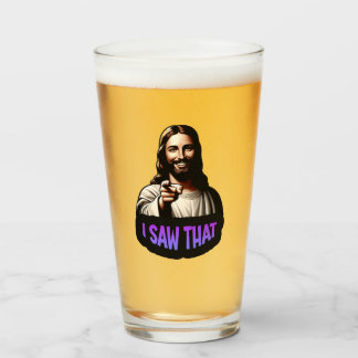 Copo De Pint Jesus bebendo - Eu Vi Isso!