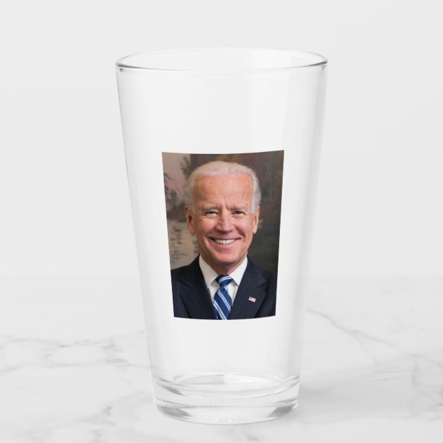 Copo De Pint Joe Biden Retrait Foto (Frente)