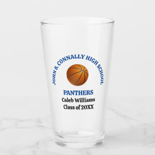 Copo De Pint Jogador de Basquete Personalizado do Ensino Médio