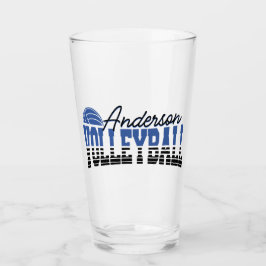 Copo De Pint Jogador de Volei Personalizado ADICIONE NOME Campe