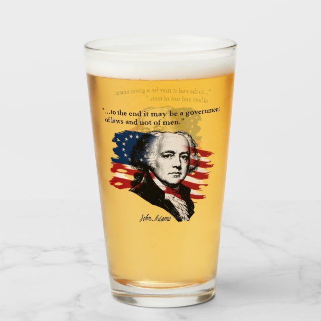 Copo De Pint John Adams (Frente (Preenchido))