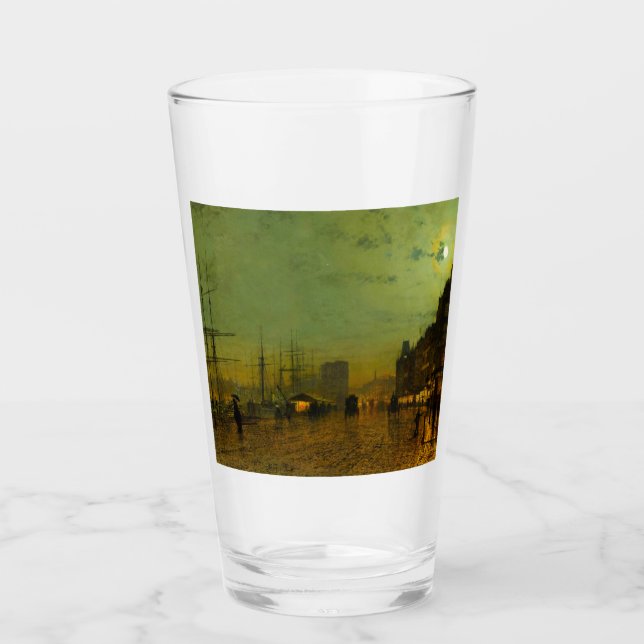 Copo De Pint John Atkinson Grimshaw Glasgow Docks (Frente)