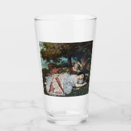 Copo De Pint Jovens damas nas margens do Sena (Verão)