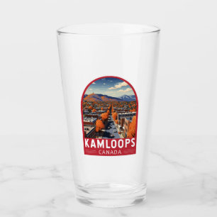 Copo De Pint Kamloops Canada Viagem Art Vintage