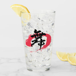 Copo De Pint Kanji Mai/Dança Caligrafia Japonesa