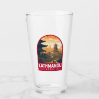 Kathmandu Nepal Viagem Art Vintage