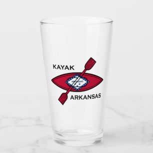 Copo De Pint Kayak Arkansas Flag