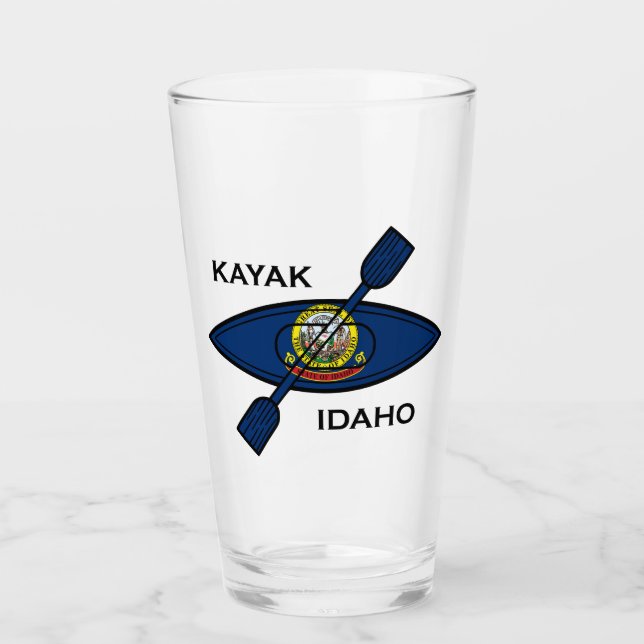 Copo De Pint Kayak Idaho Flag (Frente)