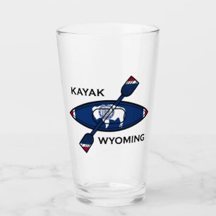 Copo De Pint Kayak Wyoming Flag