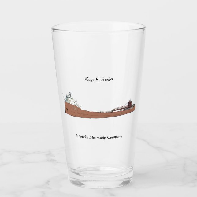 Copo De Pint Kaye E. Vidro do barril (Frente)