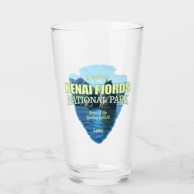 Copo De Pint Kenai Fjords (flecha) (Frente)