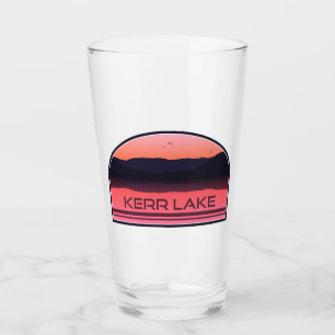 Copo De Pint Kerr Lake Virginia Norte Carolina Vermelho Sunrise