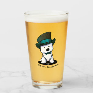 Copo De Pint KiniArt Westie Terrier St. Paddy's