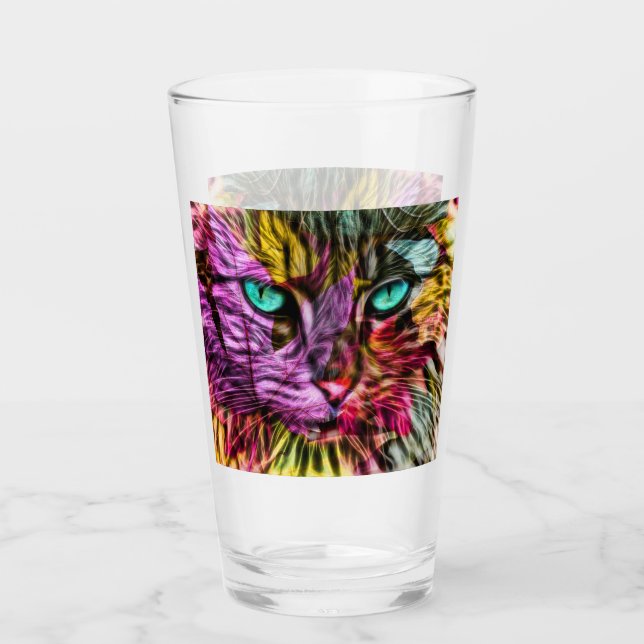 Copo De Pint Kitten Artsy Design (Frente)