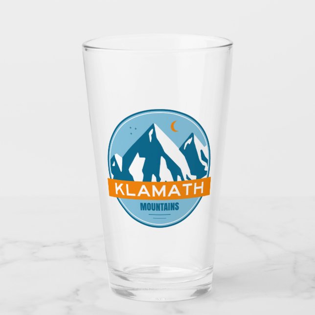 Copo De Pint Klamath Mounates California Oregon (Frente)