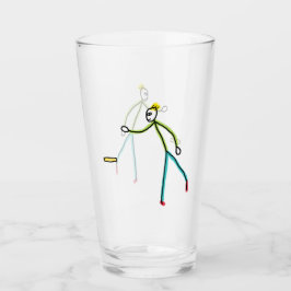 Copo De Pint Kubb Jogando Stickman