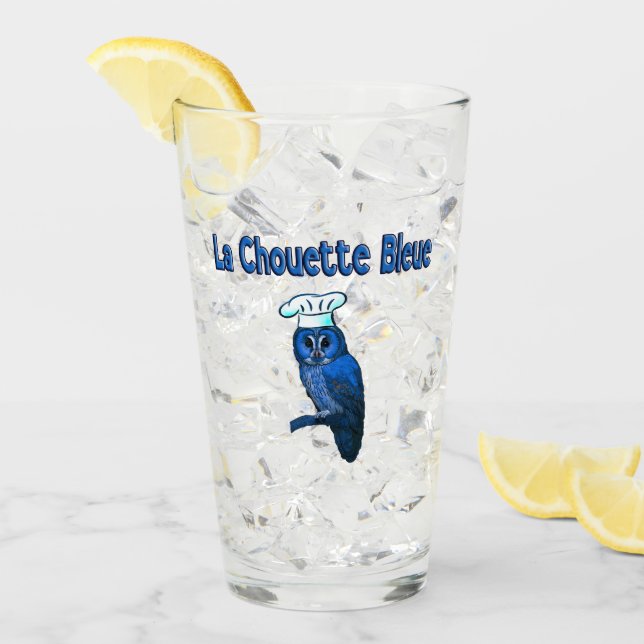 Copo De Pint La Chouette Bleue Cafe (Gelo frontal)