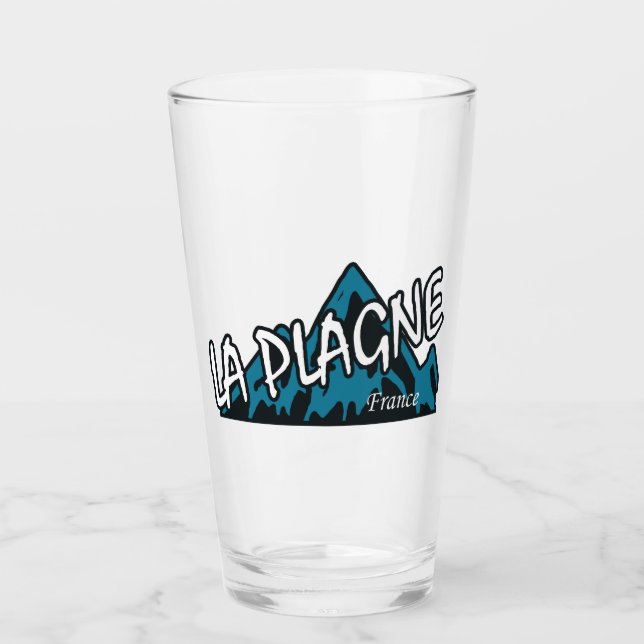 Copo De Pint La Plagne França Montanhas (Frente)