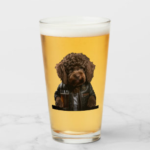 Copo De Pint Labradoodle, doodle dourado, presente engraçado de