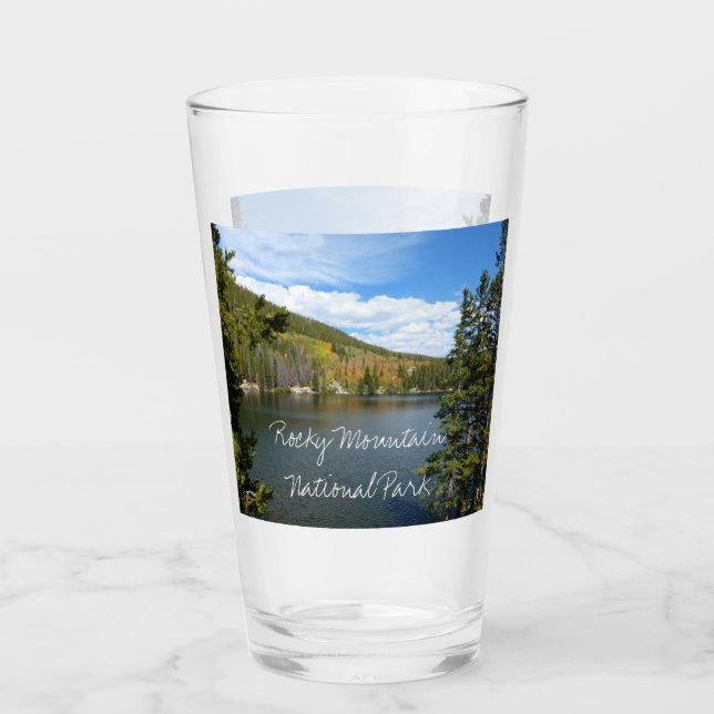 Copo De Pint Lago Bear no Parque Nacional Rocky Mountain (Frente)