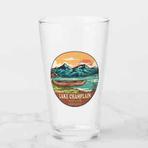 Copo De Pint Lago Champlain Barco Fish Emblem