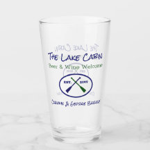 Lago Cotage Home Ocean Engraçado Tumblers