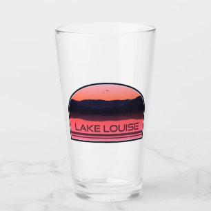 Copo De Pint Lago Louise Banff Parque Nacional Red Sunrise