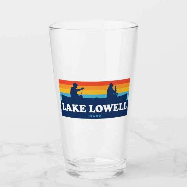 Copo De Pint Lago Lowell Idaho Canoe (Frente)