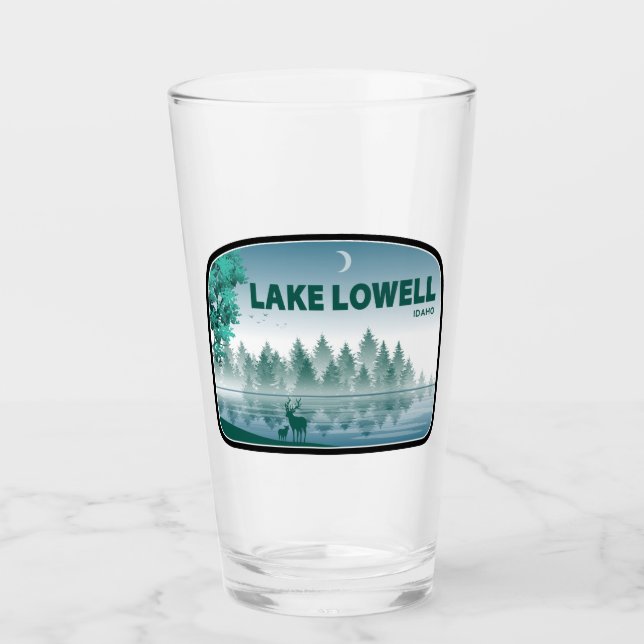 Copo De Pint Lago Lowell Idaho Deer (Frente)