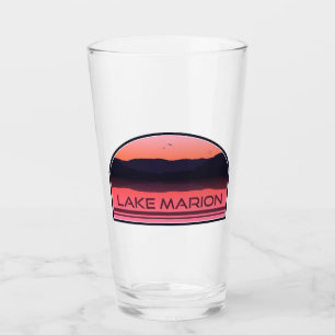 Copo De Pint Lago Marion South Carolina Red Sunrise