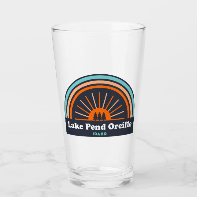 Copo De Pint Lago Pend Oreille Idaho Rainbow (Frente)