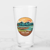 Lago Tahoe Barco de Pesca Emblem