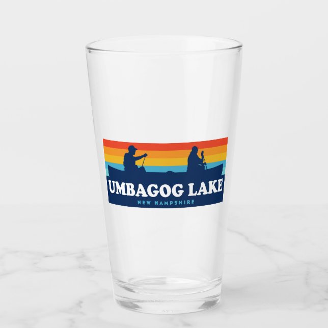 Copo De Pint Lago Umbagog New Hampshire Canoe (Frente)