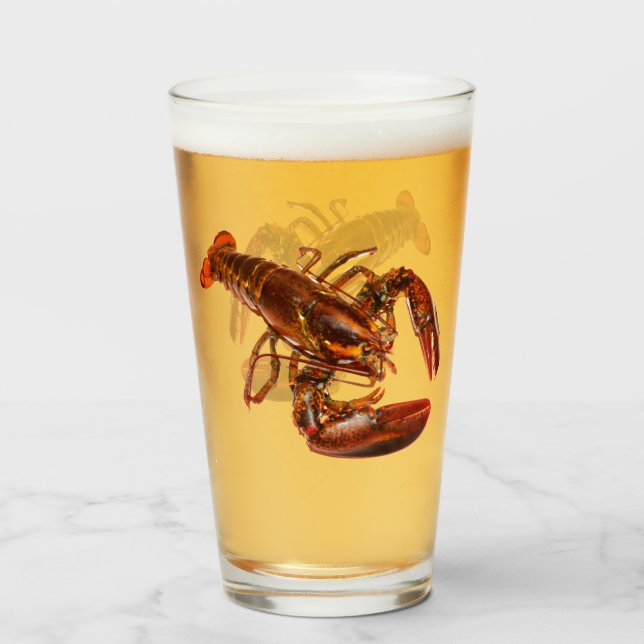 Copo De Pint Lagosta (Frente (Preenchido))