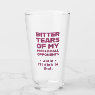 Copo De Pint Lágrimas cor-de-rosa dos meus oponentes do Pickleb