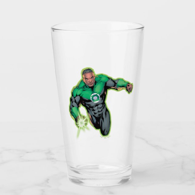 Copo De Pint Lanterna Verde John Stewart (Frente)