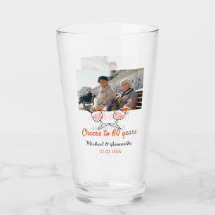 Copo De Pint Laranja anima casamento de 60 anos