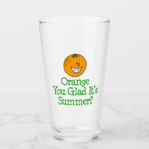 Copo De Pint Laranja, você está feliz que é trocadilho de Verão