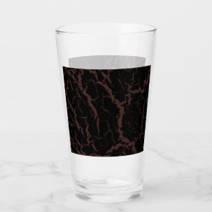 Copo De Pint Lava Espacial Rachada - Marrom