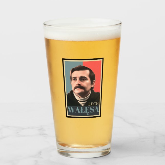 Copo De Pint lech walesa (Frente (Preenchido))
