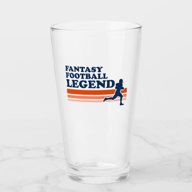 Copo De Pint Legenda de futebol fantasia (Frente)
